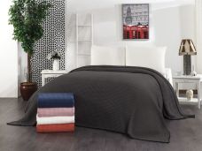 Плед Rabeka 240x260 Антрацит