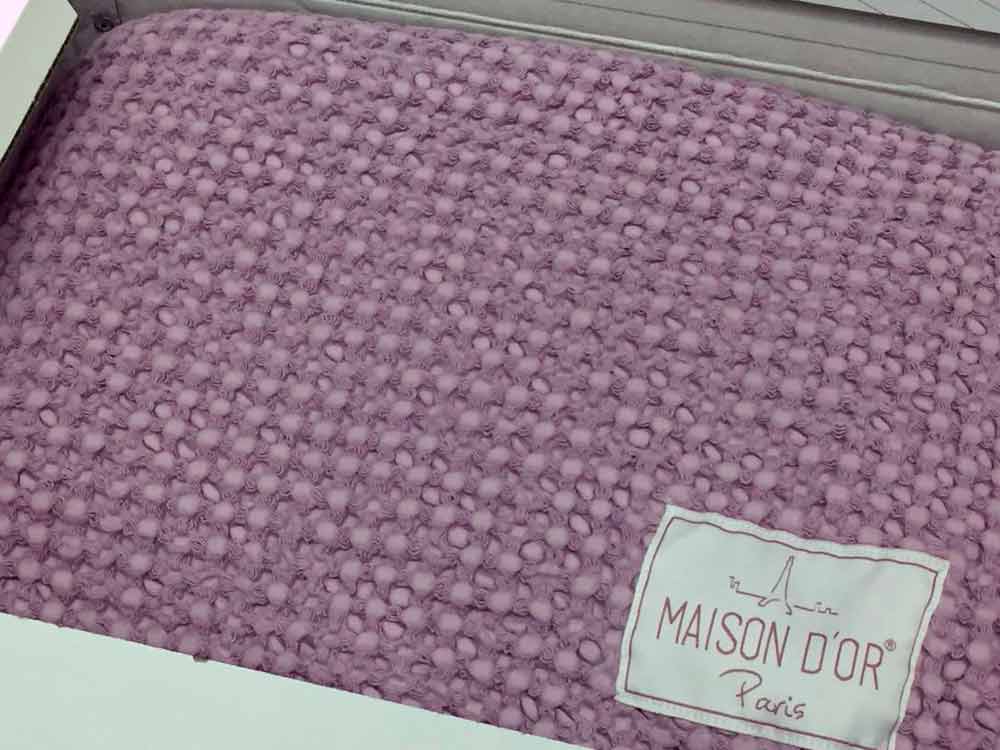 Плед Emeline 240x260 Фиолетовый -1