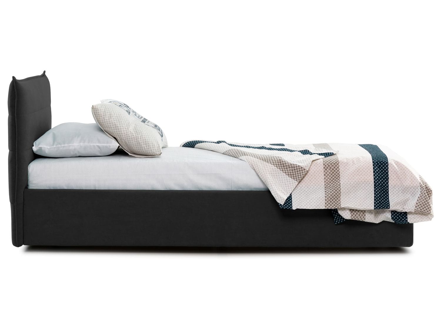 Ніка Luxe 90x200 Чорний 3 -1