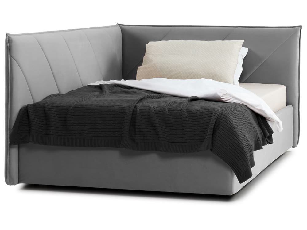 Вероніка 120x200 Сірий 2 -0