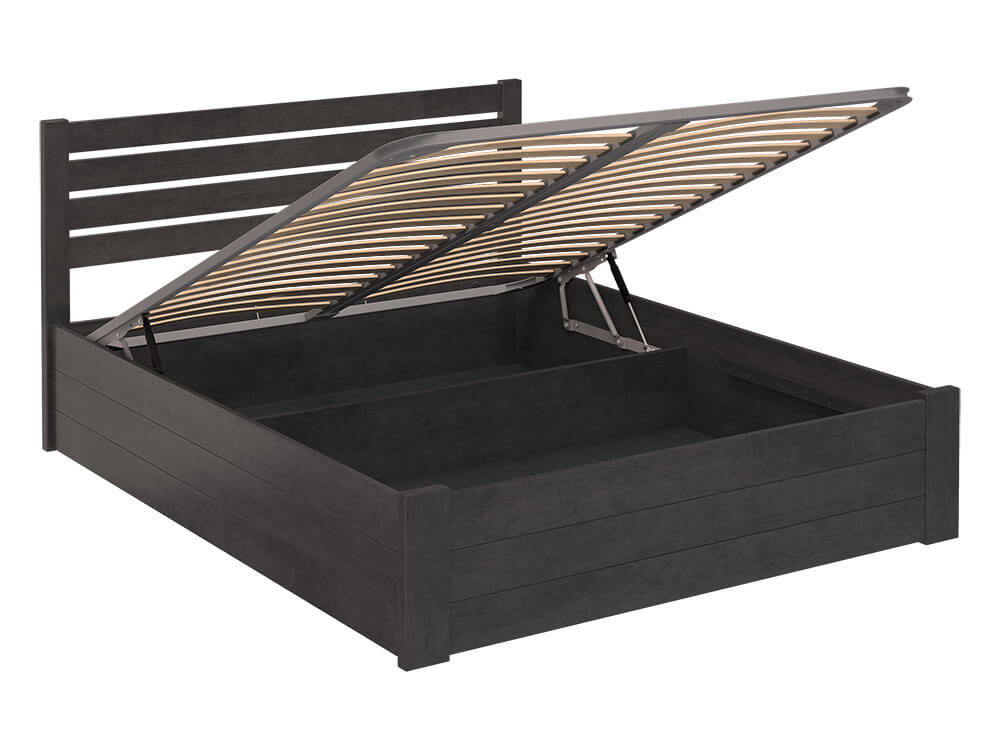 Вєста Люкс Luxe 160x200 Фарба Темно-сірий -1