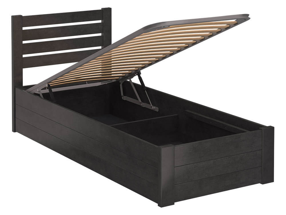 Вєста Люкс Luxe 90x200 Фарба Темно-сірий -0
