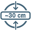 Для матраців до 30 см